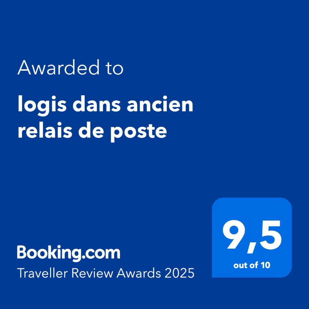Ferienwohnung Logis Dans Ancien Relais De Poste Saint Julien Les Rosiers Exterior foto